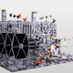 Illustration for article titled The Final Moments Of The First Death Star, In LEGO Form